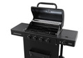 Gassgrill 4 brennere og sidebrenner svart - Grillexpert